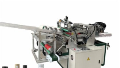 Automatic Hot Glue Paper Tube Labeling Machine - SM600-HL